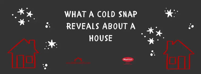 Edmonton real estate during a cold snap